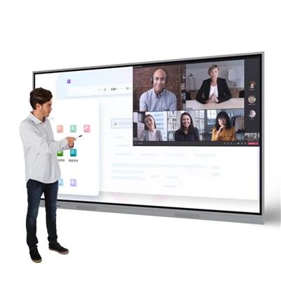98 Inch Interactive Board rau Lub Rooj Sib Tham